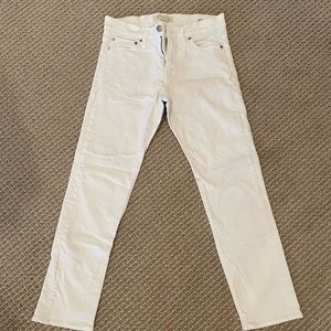 Madewell Men’s White Pants